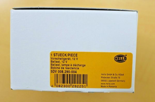 Hella Genuine Headlight Control Unit for Mercedes-Benz (MPN: 5DV008290004) - Image 3