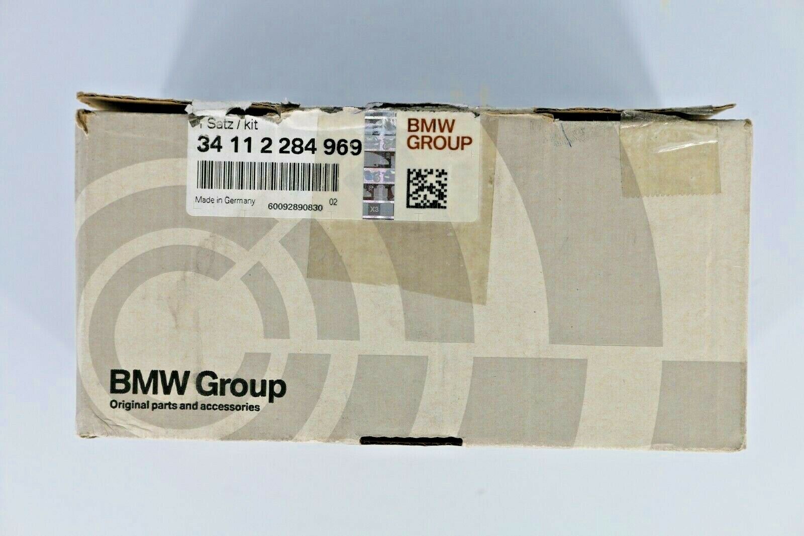 BMW Genuine Brake Pad Set (Front) (MPN: 34112284969) - Image 2