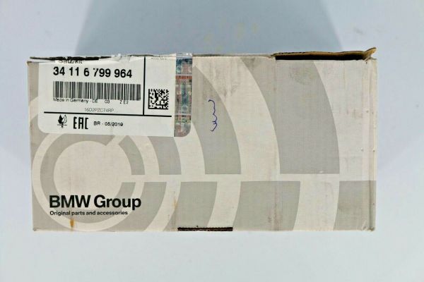 Genuine BMW Brake Pad Set (Front) (MPN: 34116799964) - Image 2