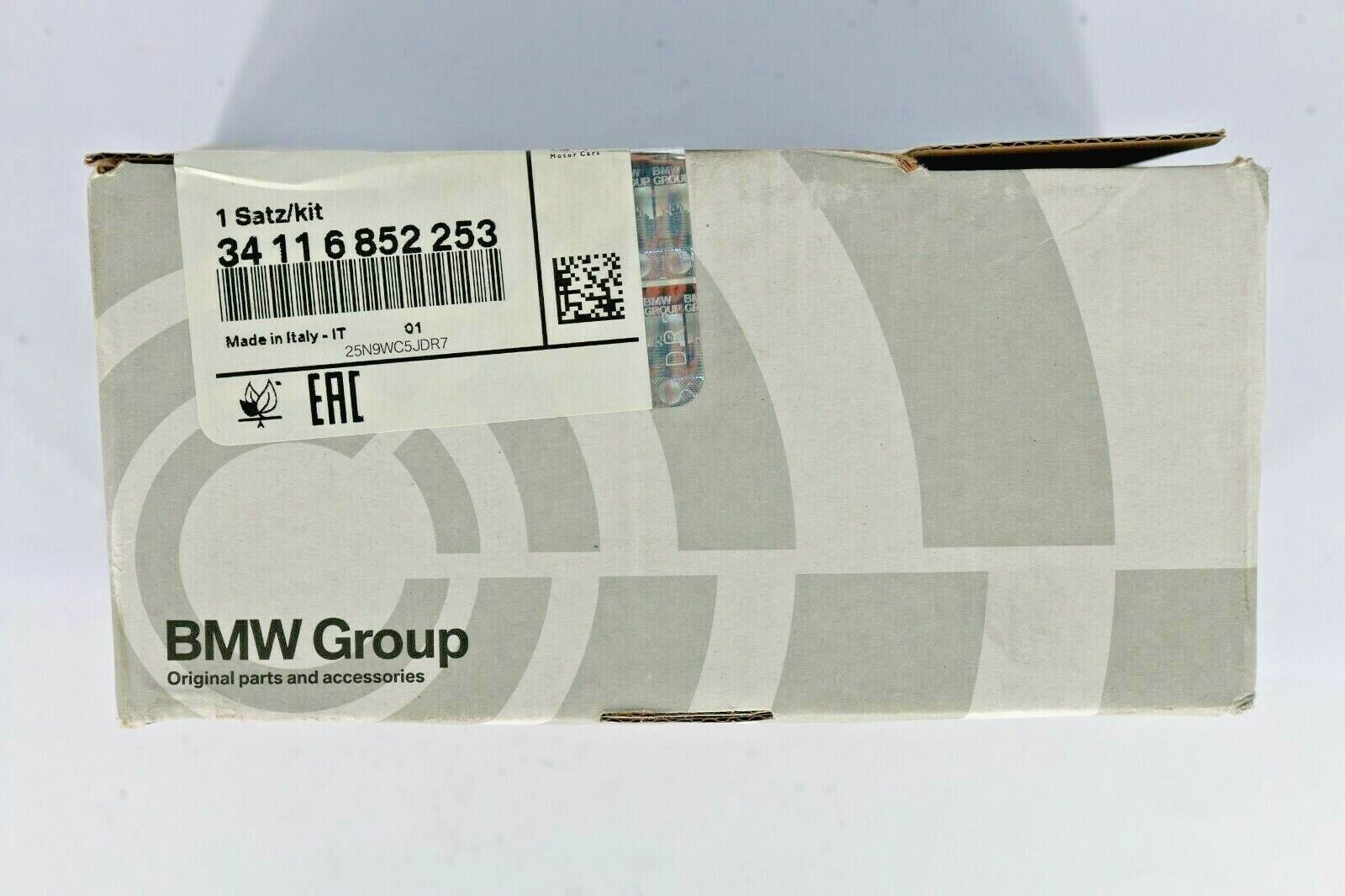 BMW Genuine Disc Brake Pad Set (Front) (MPN: 34116852253) - Image 2