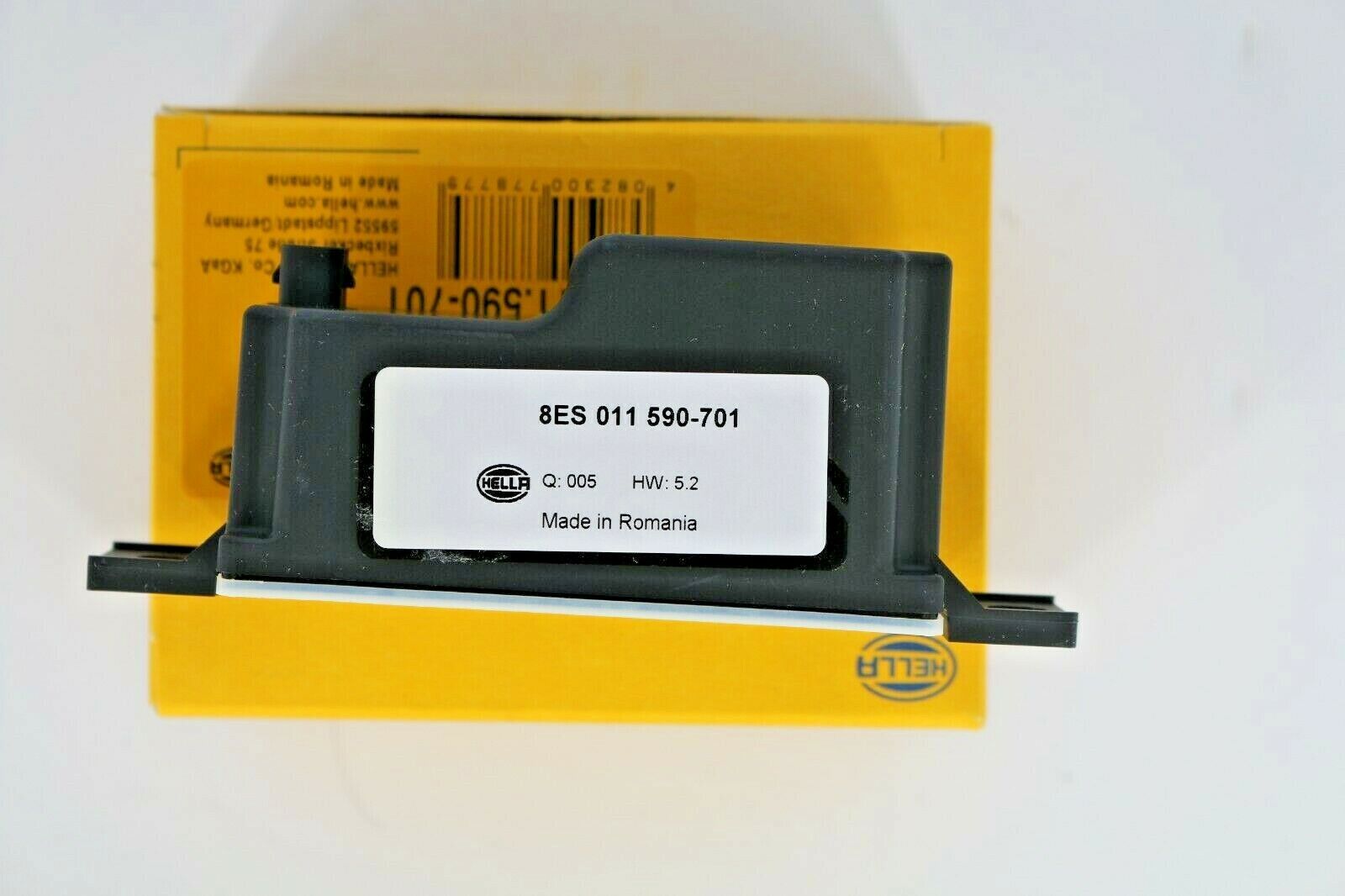 Hella Genuine Voltage Regulator for Mercedes-Benz (MPN: 8ES011590701)