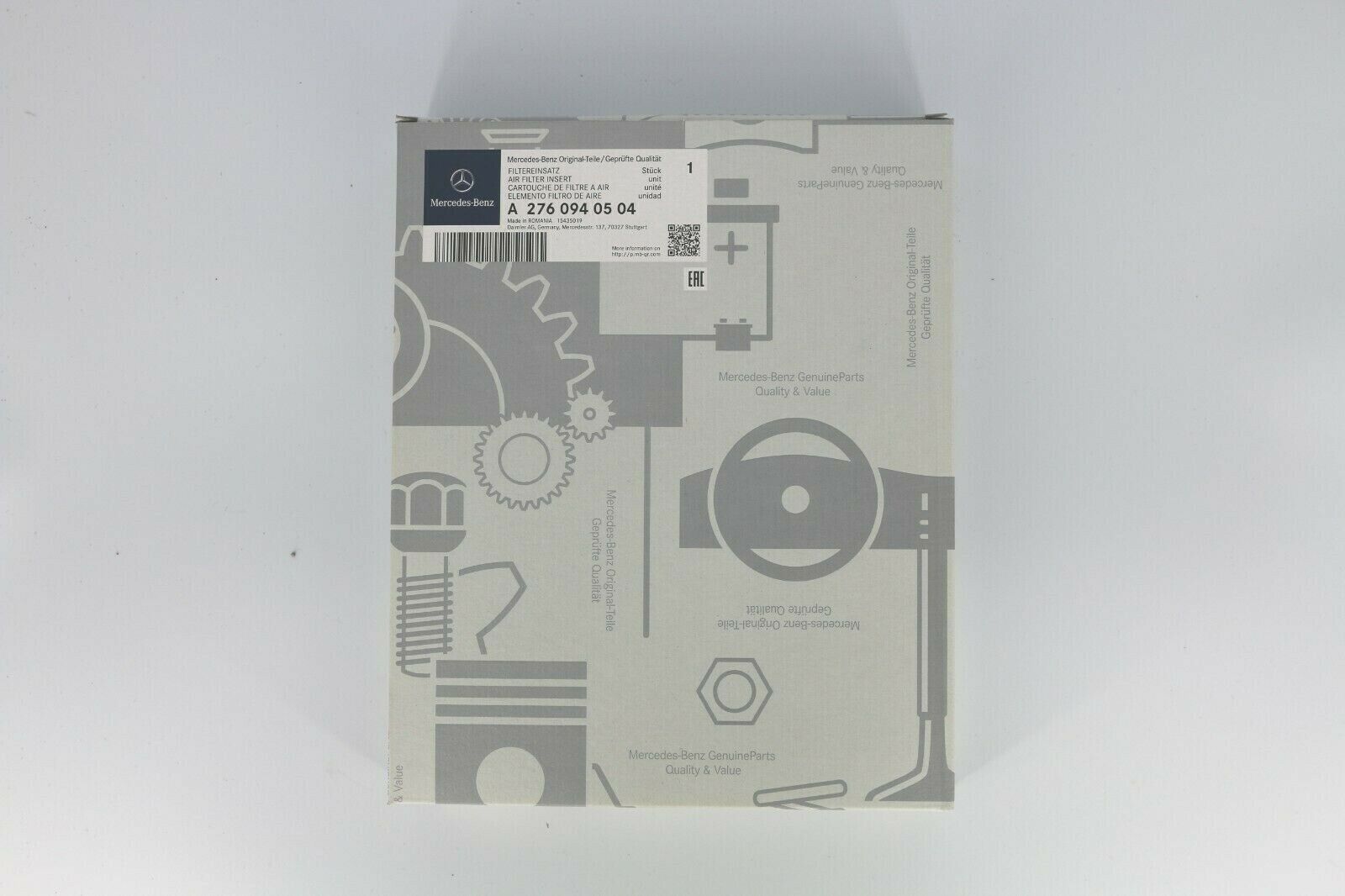 Genuine Mercedes-Benz Air Filter (MPN: A2760940504) - Image 3
