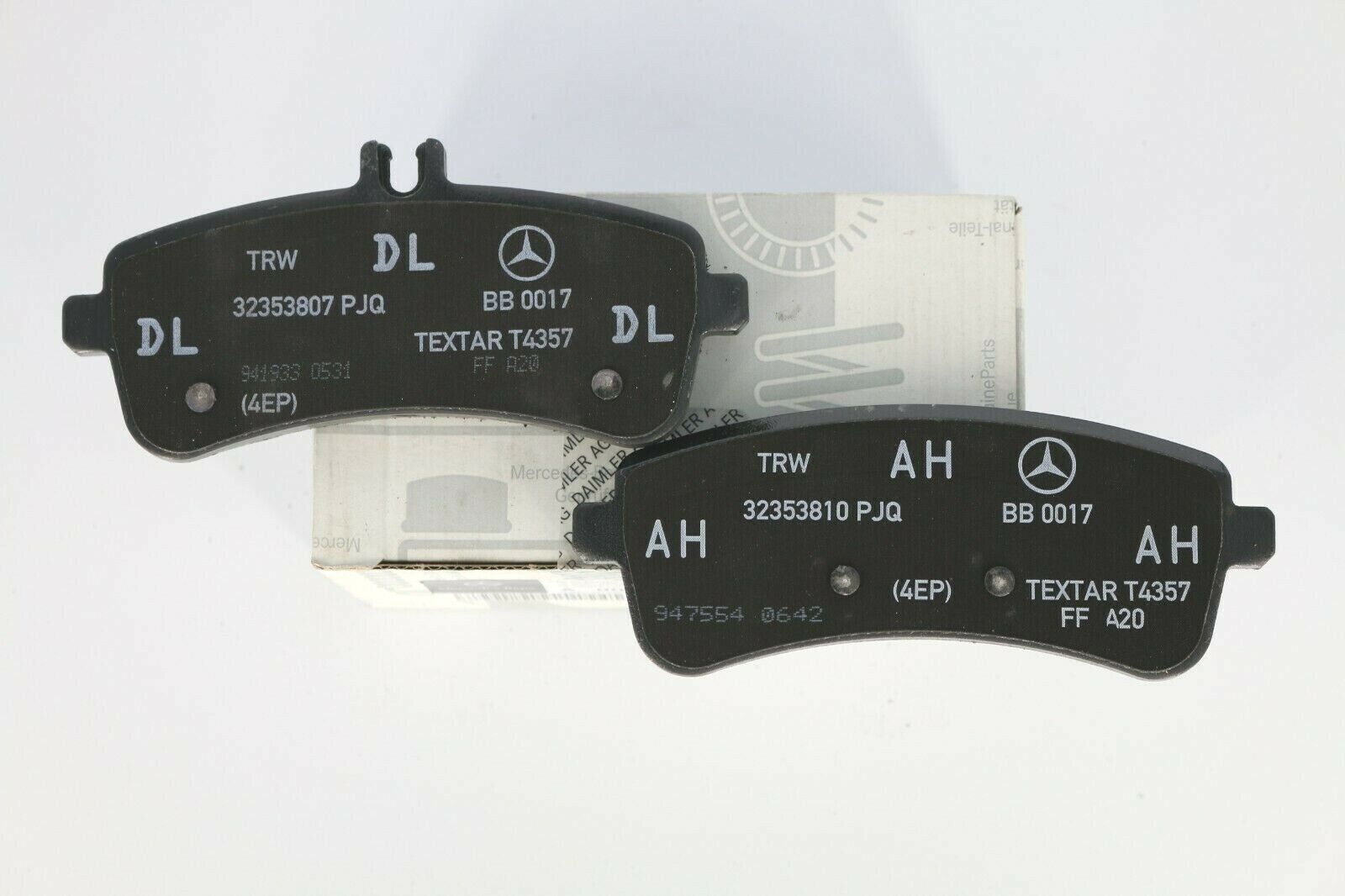 Genuine Mercedes-Benz Brake Pad Set (MPN: A0084201120)
