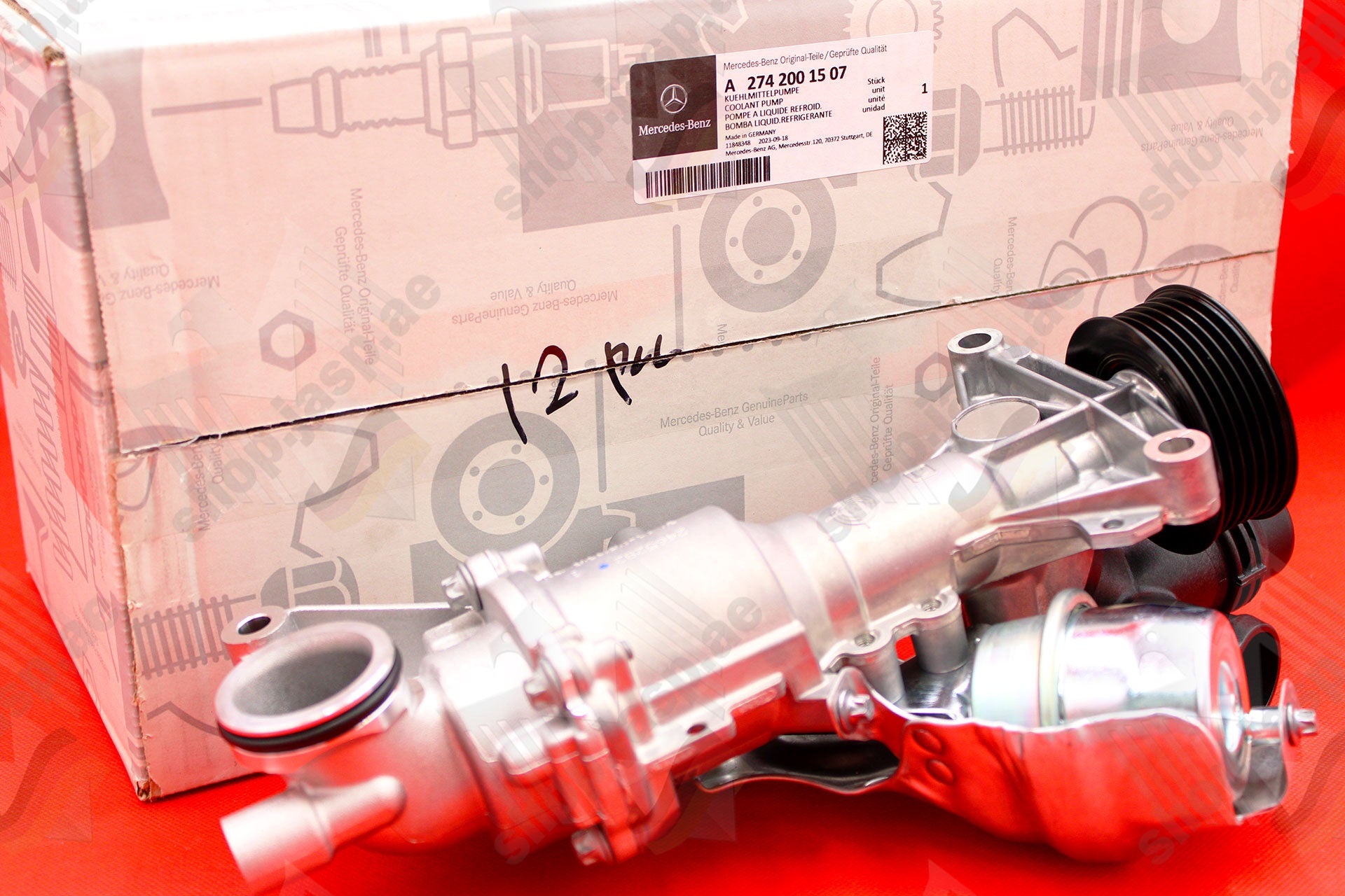 Mercedes-Benz Original Coolant Water Pump (MPN: A2742001507) - Image 2