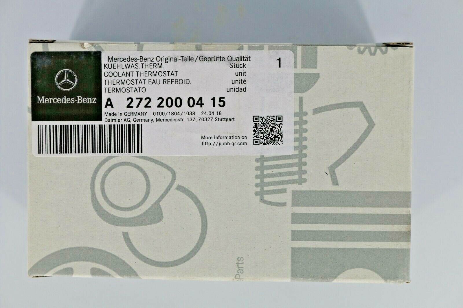 Mercedes-Benz Genuine Coolant Thermostat (MPN: A2722000415) - Image 4