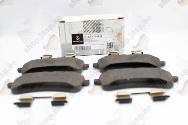 Mercedes-Benz Genuine Rear Brake Pads Set (MPN: A0004204504)
