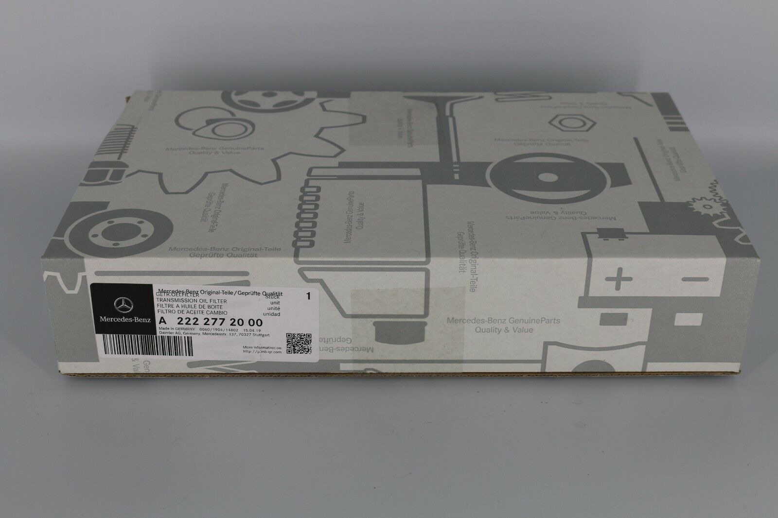 Original Mercedes-Benz Transmission Filter Kit Set (MPN: A2222772000) - Image 3