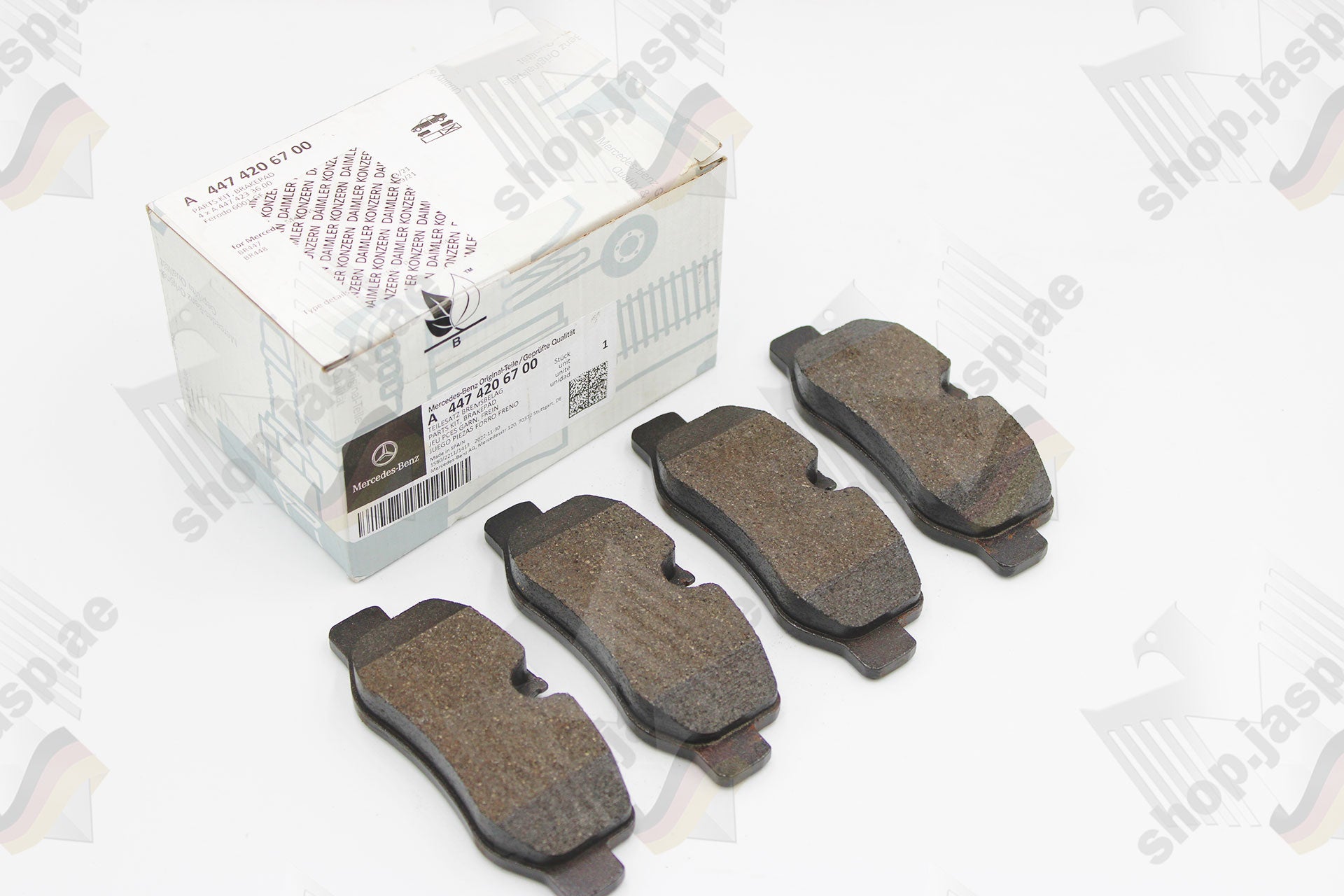 Mercedes-Benz OEM Brake Pads Set Rear (MPN: A4474206700) - Image 2