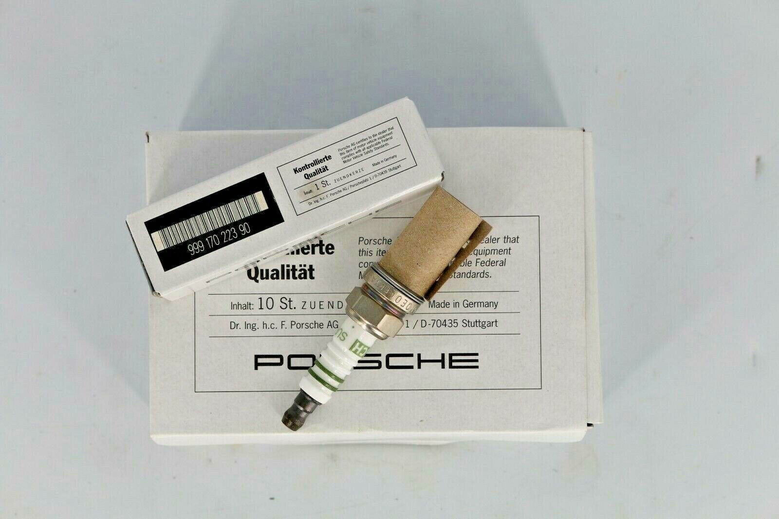 Genuine Porsche Spark Plugs (4pcs) (MPN: 99917022390)