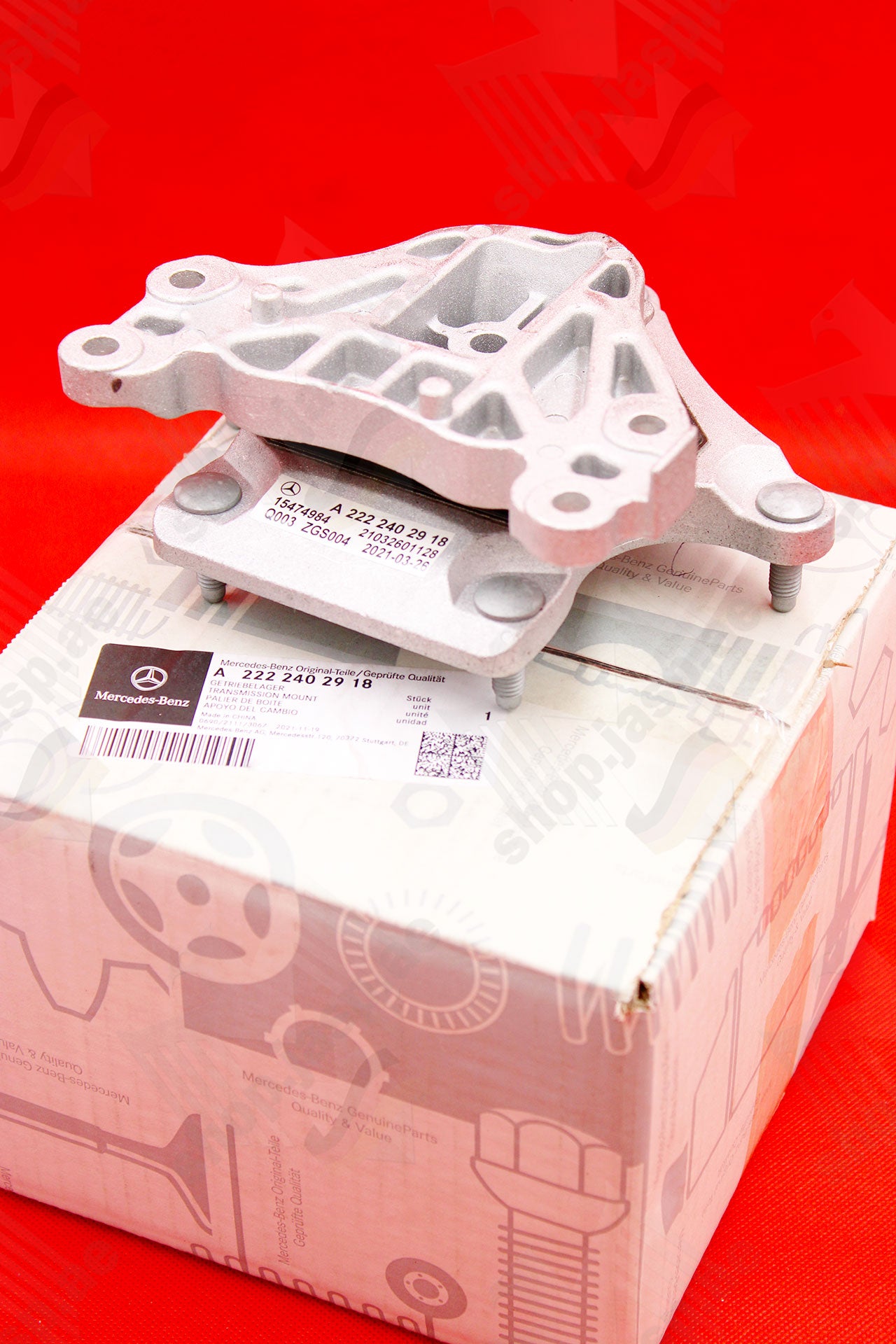 Mercedes-Benz OEM Engine Transmission Mount (MPN: A2222402918) - Image 4
