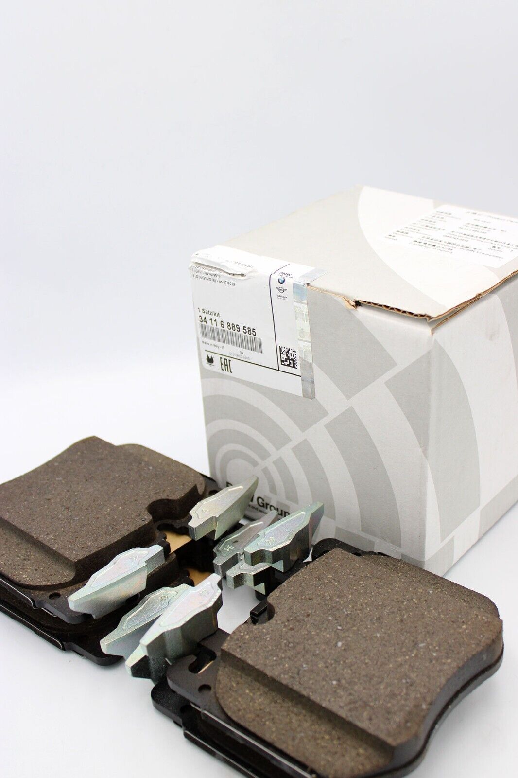 Genuine BMW Brake Pad Repair Kit (MPN: 34116889585) - Image 2