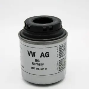 Genuine Oil Filter for Audi and Volkswagen (MPN: 03C115561H)