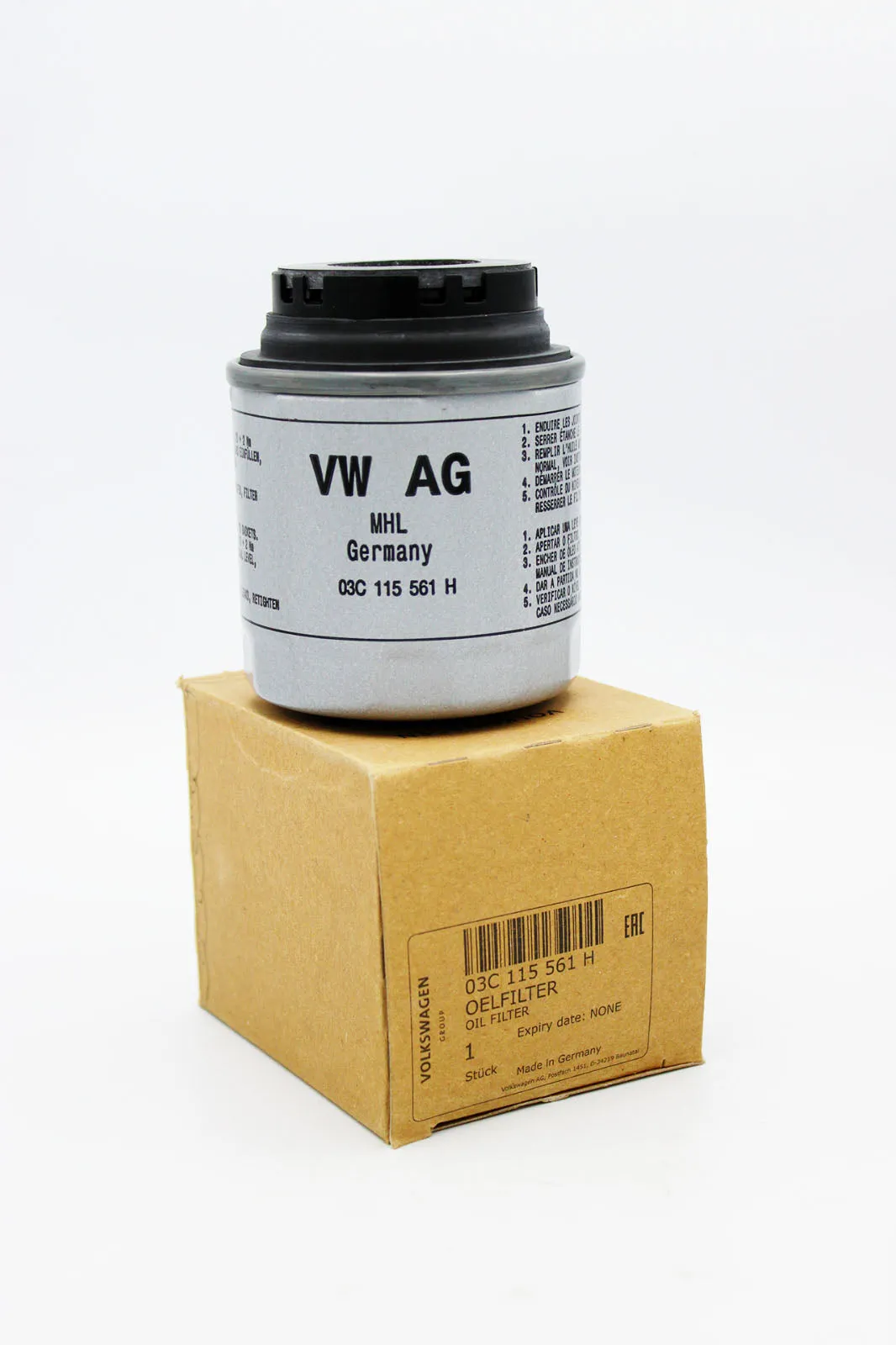 Genuine Oil Filter for Audi and Volkswagen (MPN: 03C115561H) - Image 4