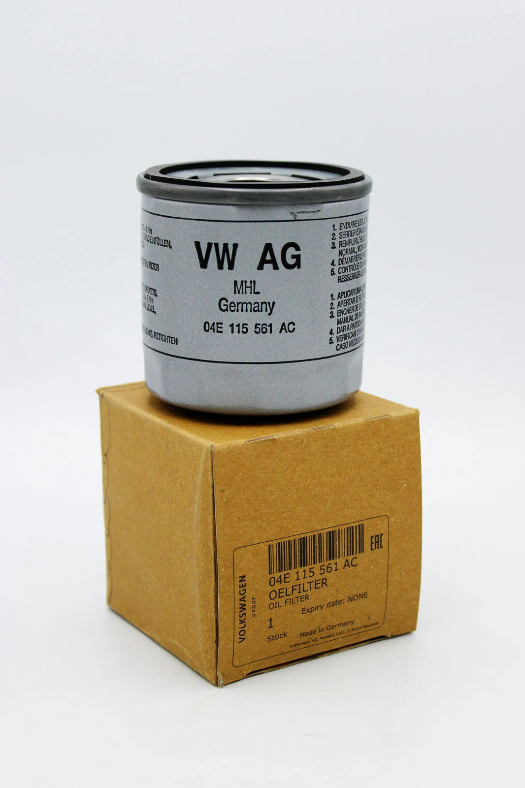 Audi and Volkswagen Genuine Oil Filter (MPN: 04E115561AC) - Image 3