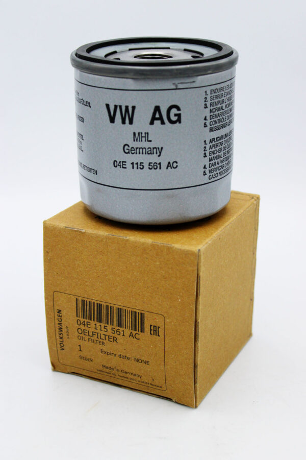 Audi and Volkswagen Genuine Oil Filter (MPN: 04E115561AC)