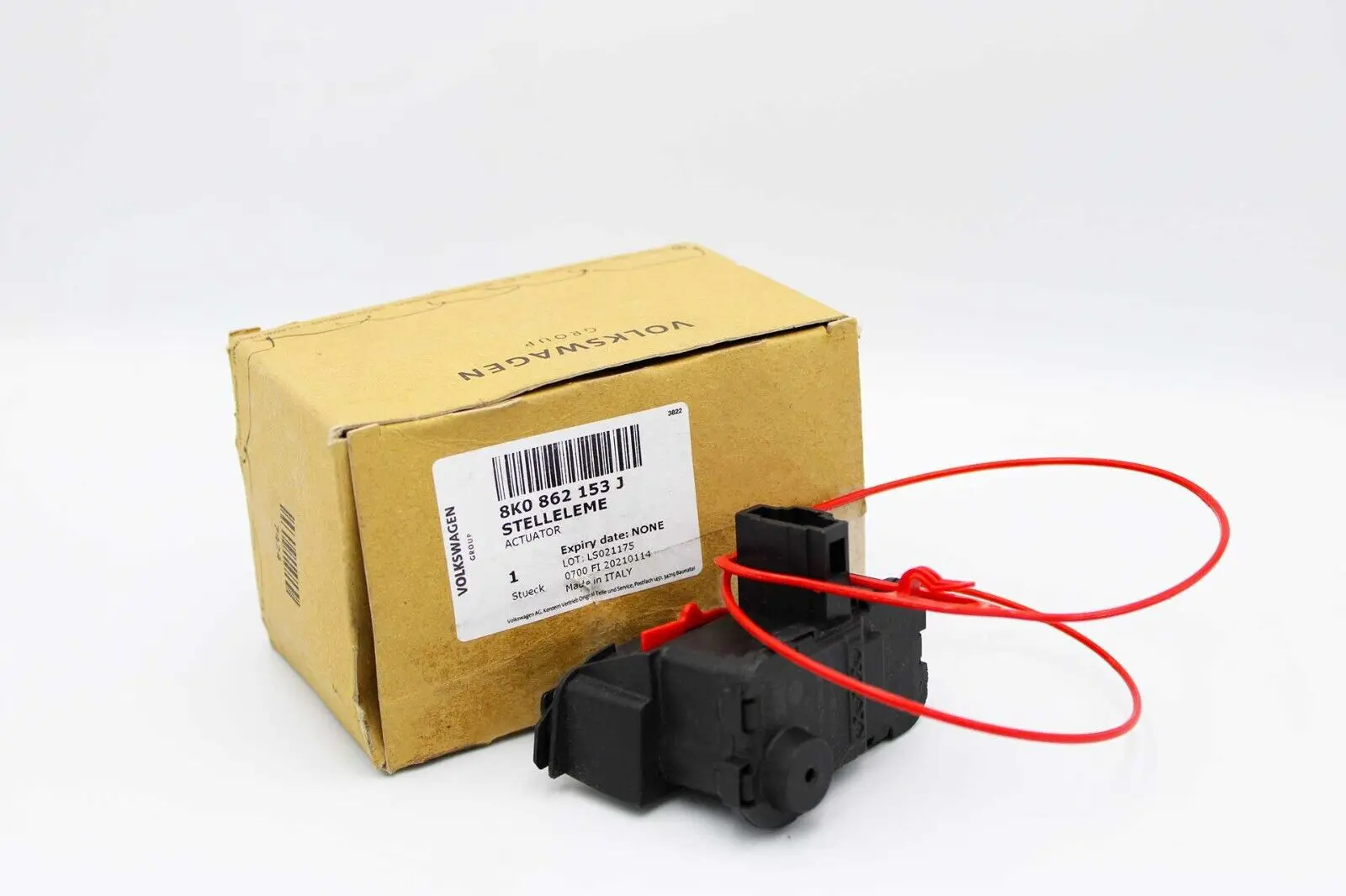 Genuine Fuel Door Actuator for Audi and Volkswagen (MPN: 8K0862153J) - Image 3