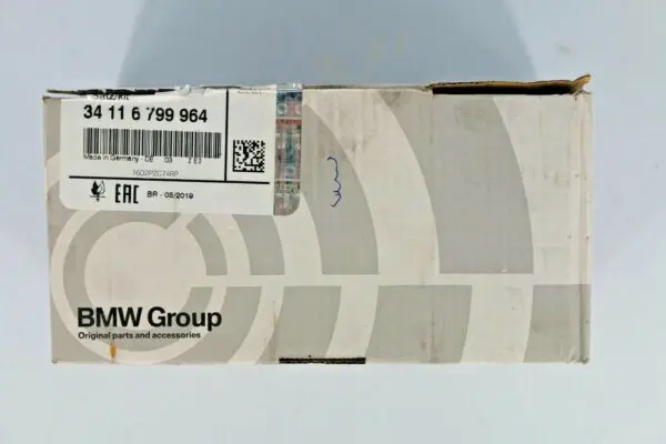 Genuine BMW Brake Pad Set (Front) (MPN: 34116799964) - Image 2