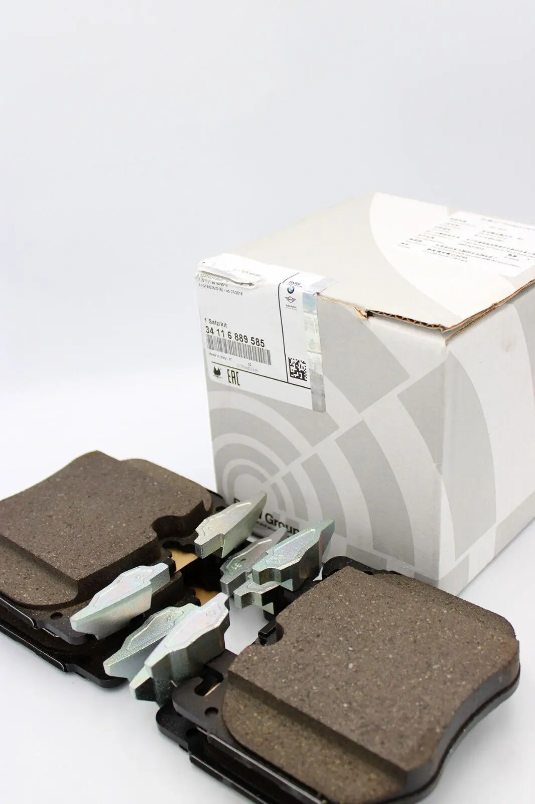Genuine BMW Brake Pad Repair Kit (MPN: 34116889585) - Image 2