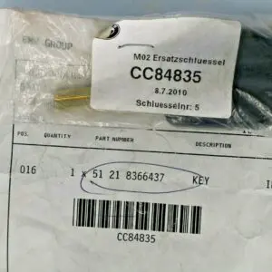 Genuine Master Key Remote Control for BMW (MPN: 51218366437)