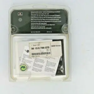 Genuine BMW Locking Wheel Lock Set (MPN: 36136799575)