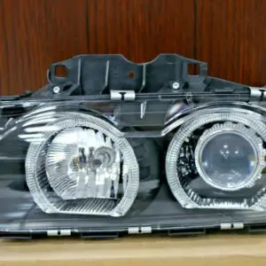 Depo Head Light - ANG Eyes Black for BMW (MPN: 4441145PXNDEM2)