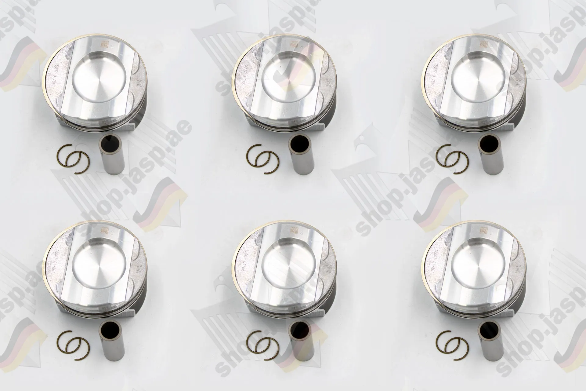 Engine Piston & Rings Set (6pcs) for Mercedes-Benz (MPN: A2760305317)