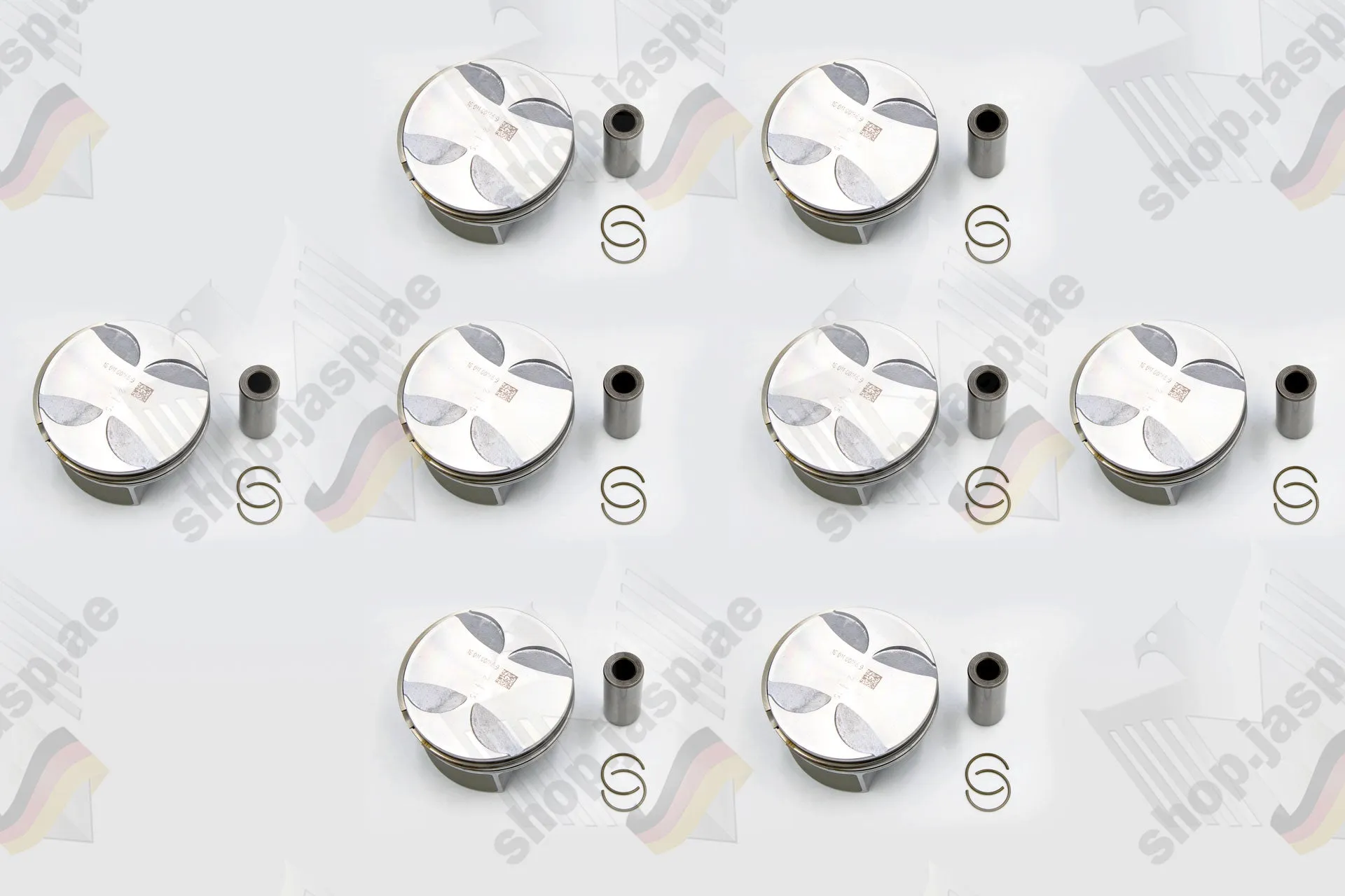 Engine Piston & Rings Set (8pcs) for Mercedes-Benz (MPN: A2780301317)