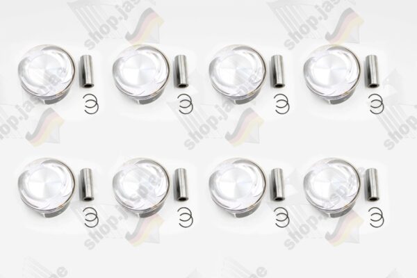 Pistons and Rings Set for Land Rover (8pcs) (MPN: LR028148)