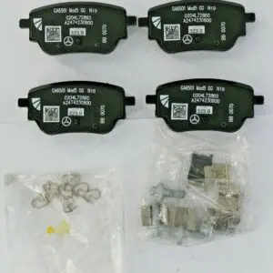 Original Mercedes-Benz Brake Pad Set (MPN: A0004207500)