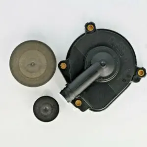 Genuine Mercedes-Benz Oil Separator Kit w/ Seal + Camshaft Cap Set (MPN: A2720100631, A0009985690, A0009986590)