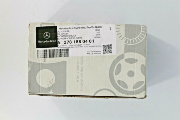 Mercedes-Benz Genuine Oil Cooler (MPN: A2781880401) - Image 3