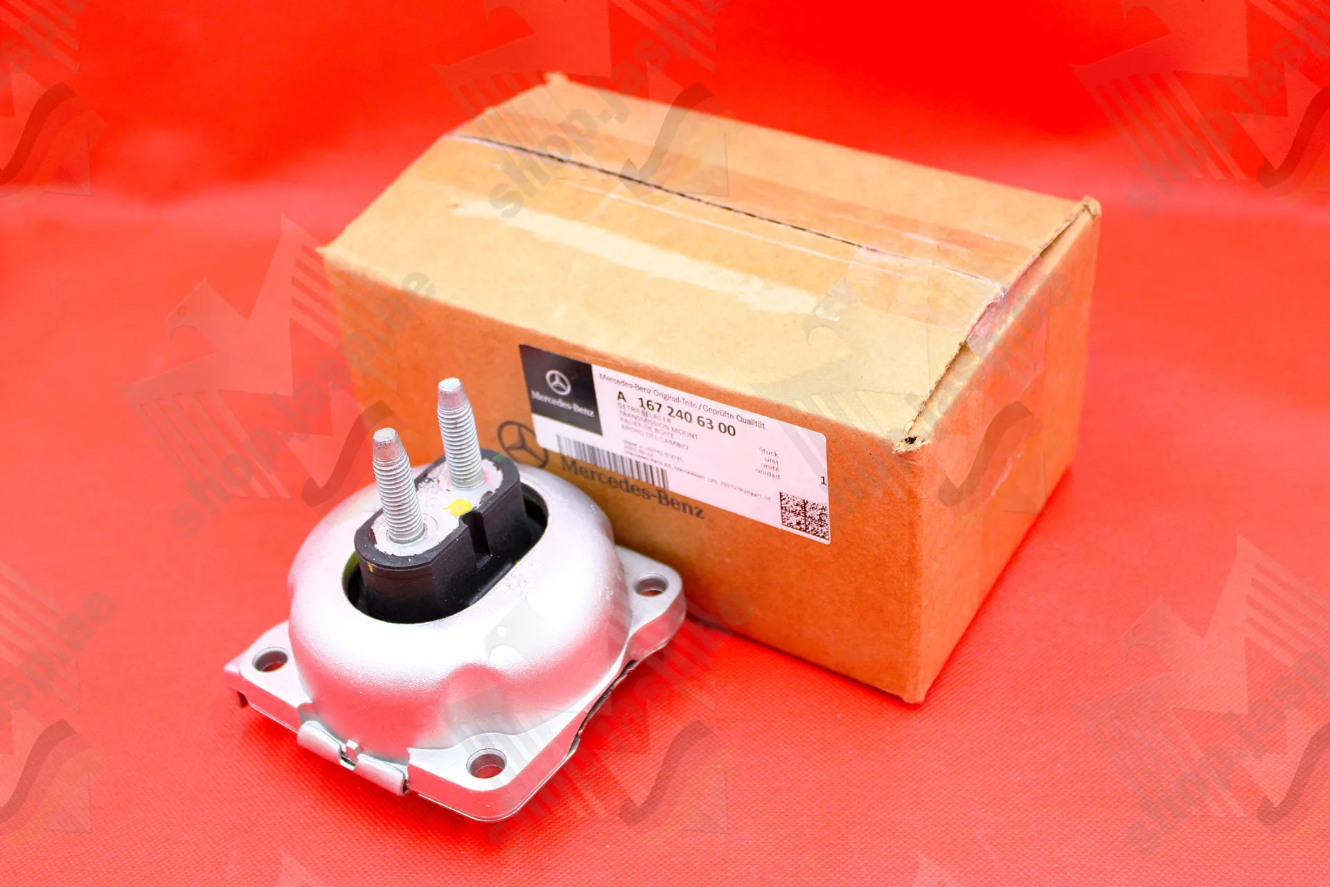 Mercedes-Benz OEM Egine Mount Support Bracket (MPN: A1672406300) - Image 4