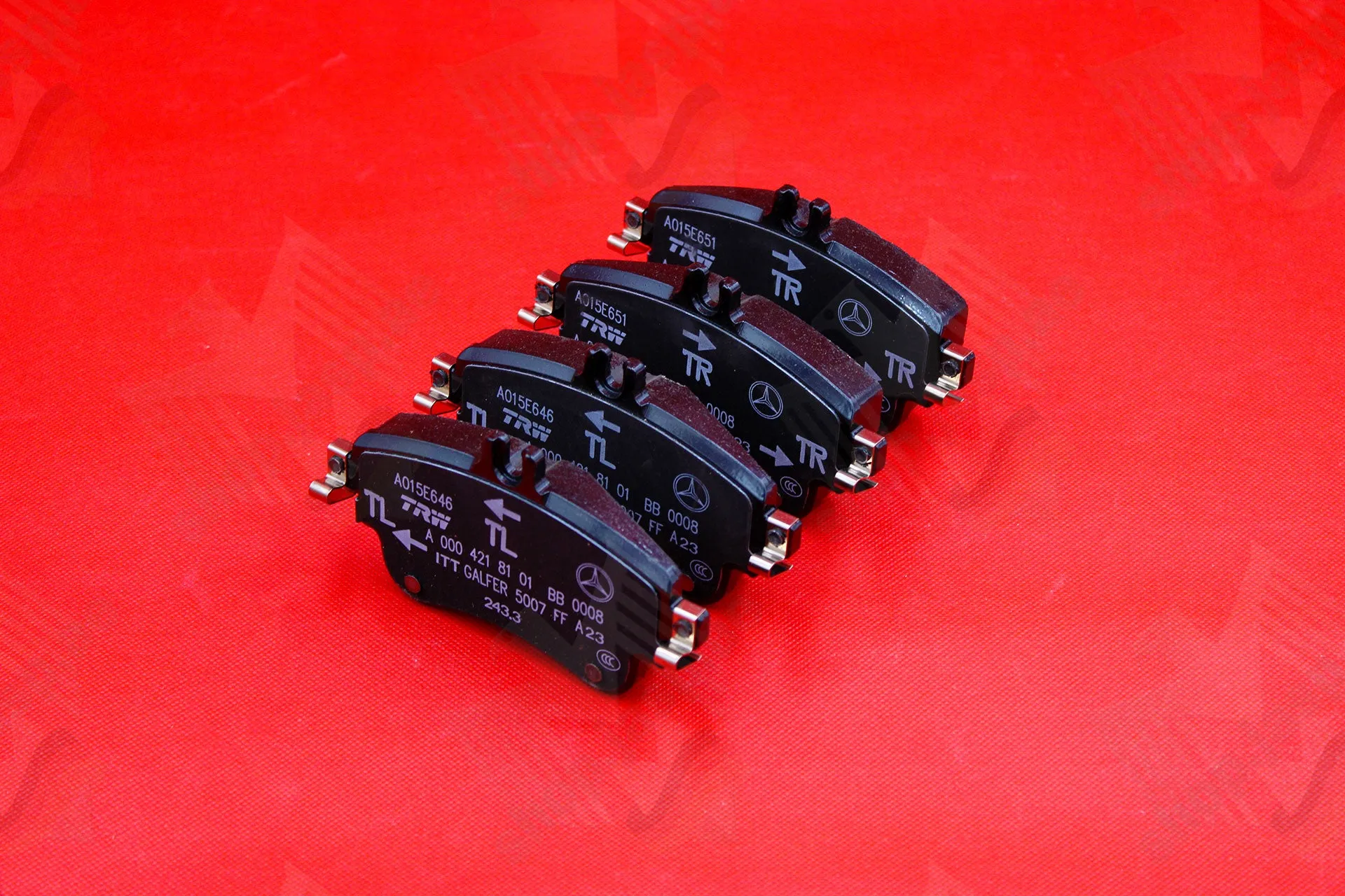 Mercedes-Benz Original Brake Pad Set (MPN: A0004201405)