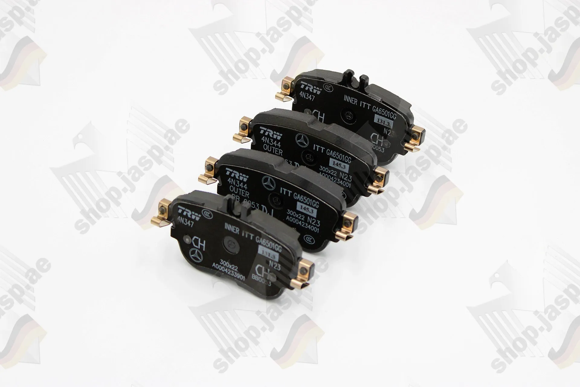 Mercedes-Benz Original Brake Pads Set Rear (MPN: A0004209203)