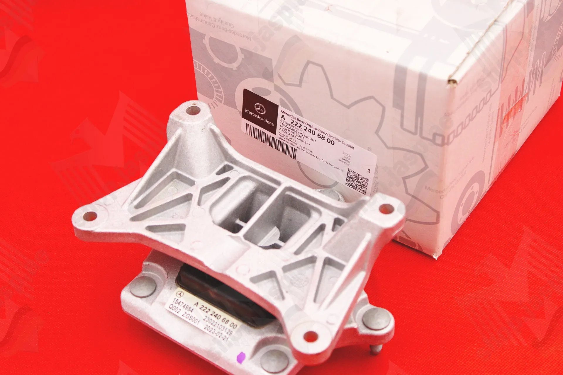 Mercedes-Benz Original Transmission Gearbox Mount (MPN: A2222406800) - Image 2