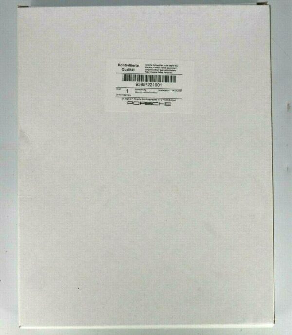 Genuine Porsche Cabin Air Filter (MPN: 95857221901) - Image 3