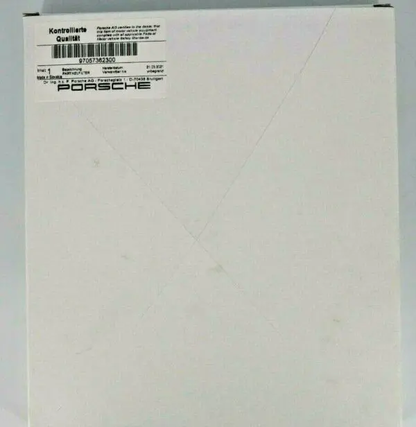 Porsche Genuine Air Conditioning Air Filter (MPN: 97057362300) - Image 2