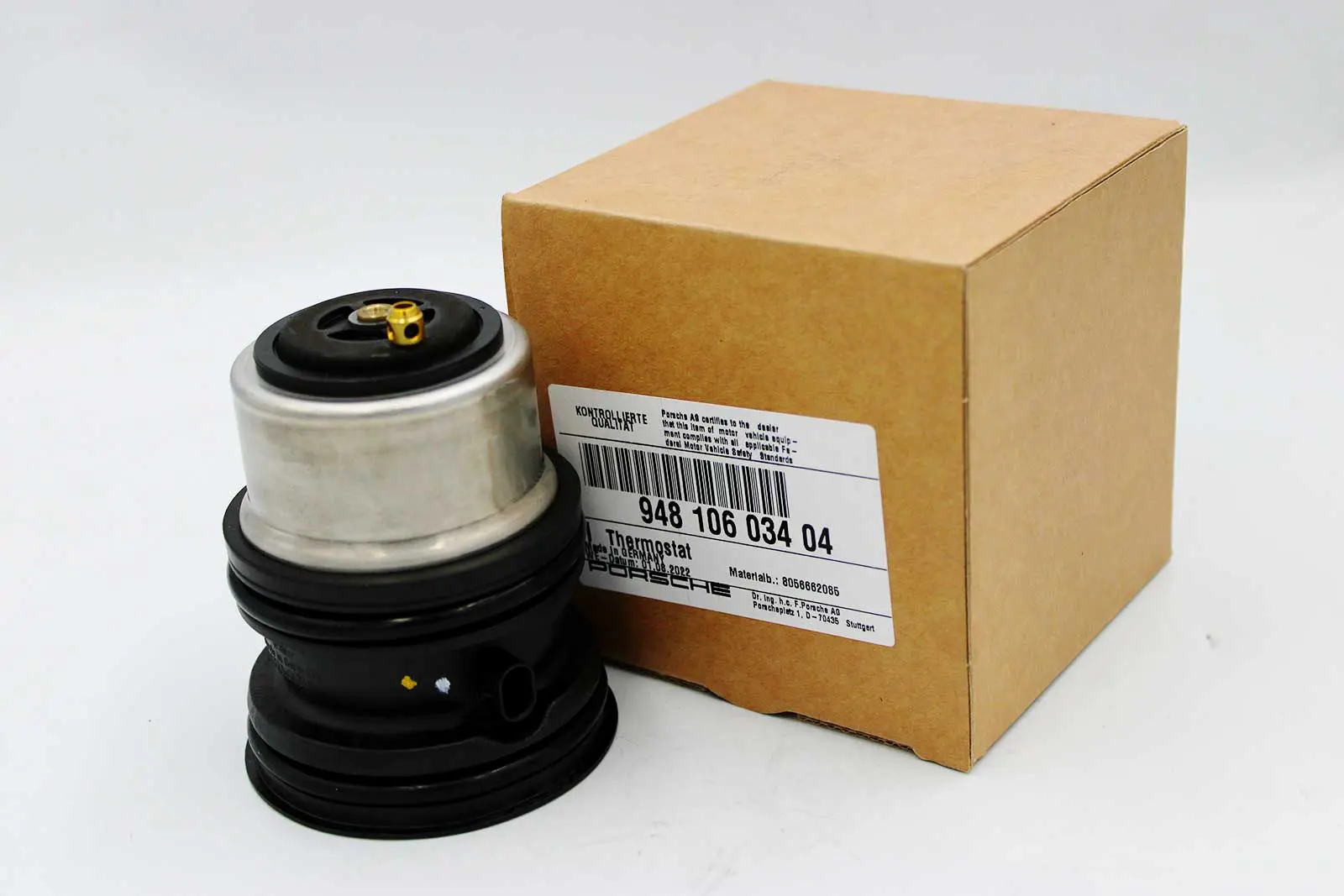 Genuine Porsche Thermostat (MPN: 94810603404) - Image 2