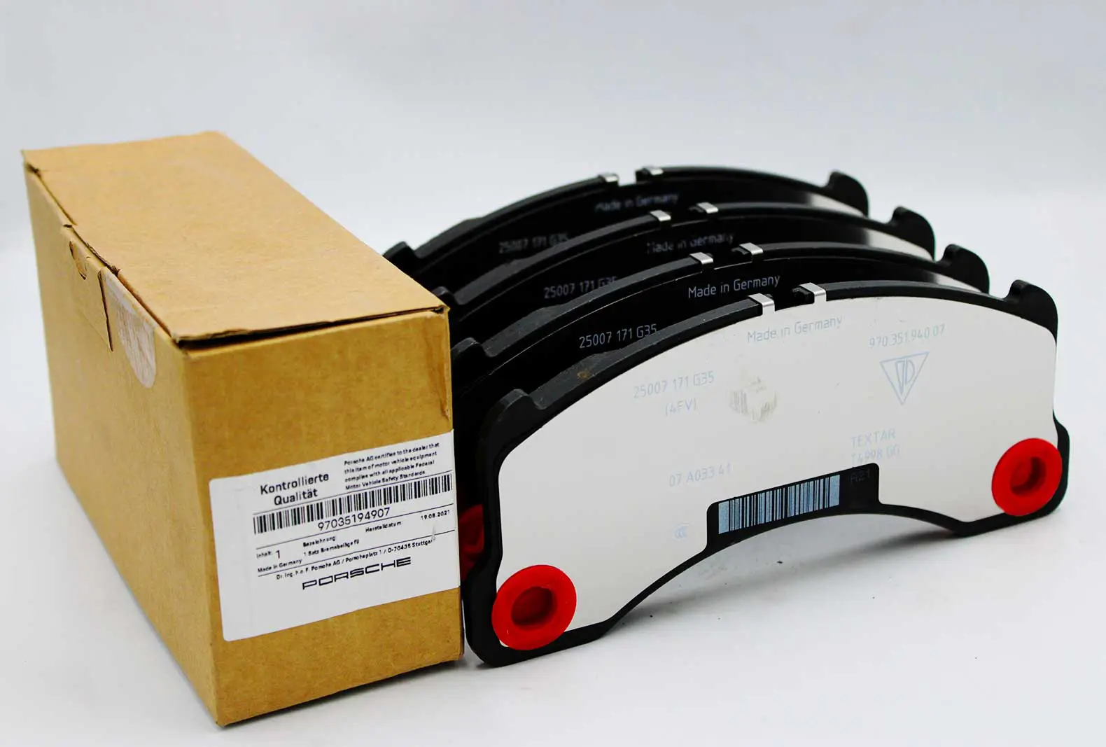 Genuine Porsche Brake Pads (MPN: 97035194907)