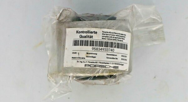 Porsche Genuine Rubber Mount (MPN: 95834933740) - Image 3