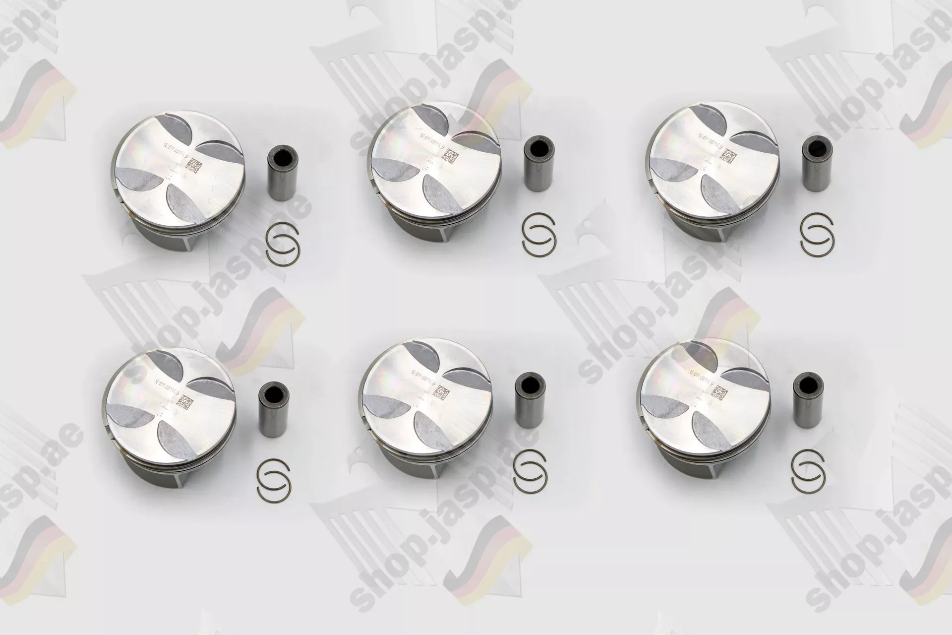 Engine Piston & Rings Set (6pcs) for Mercedes-Benz (MPN: A2720300618)