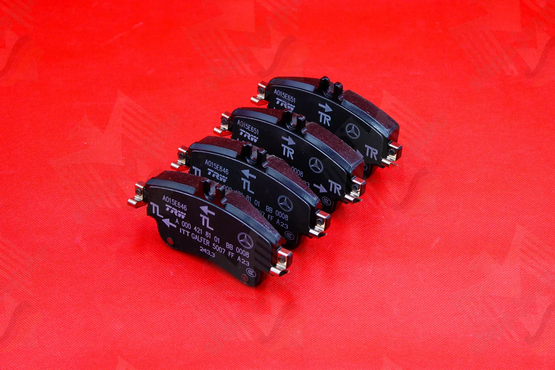 Mercedes-Benz Original Brake Pad Set (MPN: A0004201405)