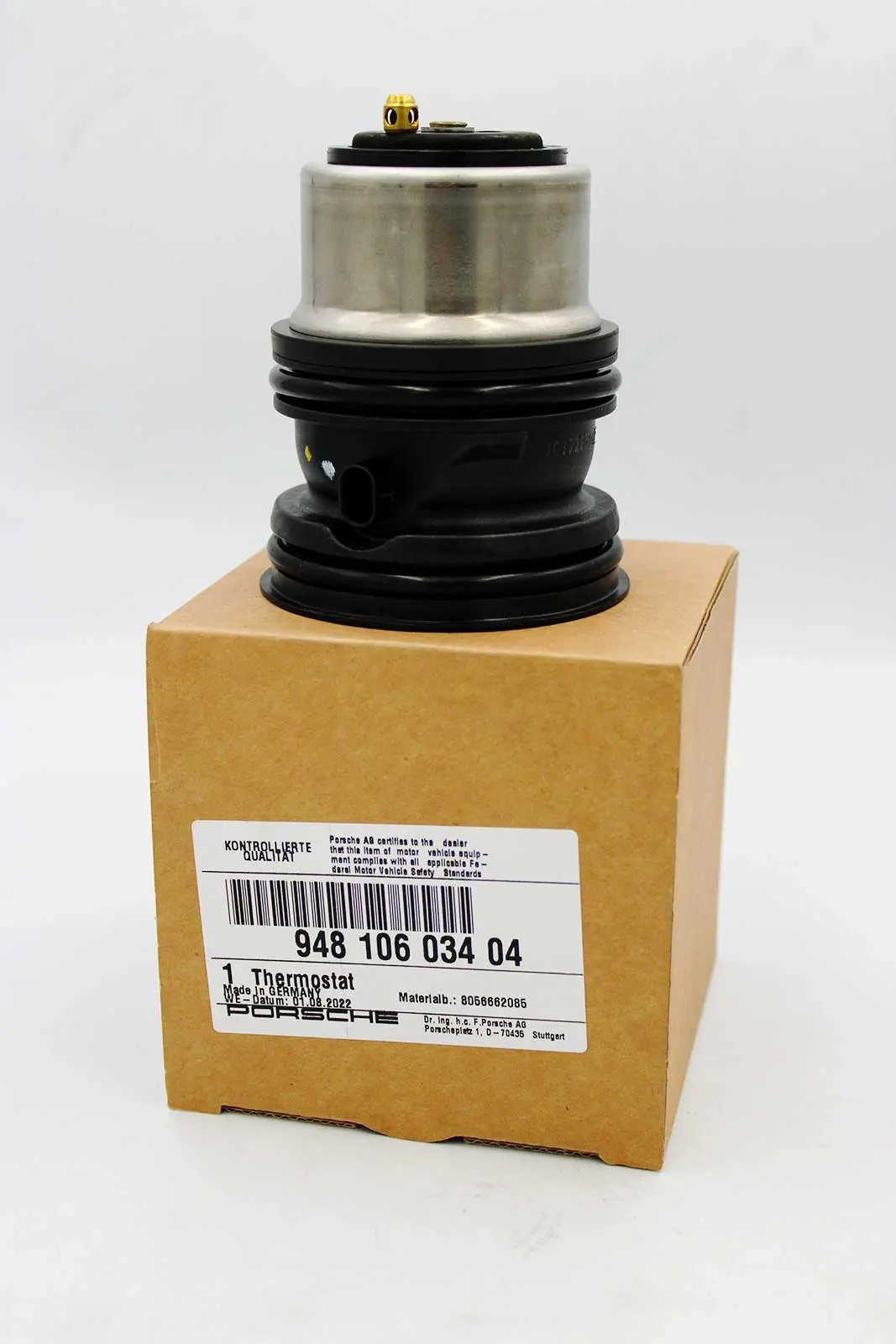 Genuine Porsche Thermostat (MPN: 94810603404) - Image 4