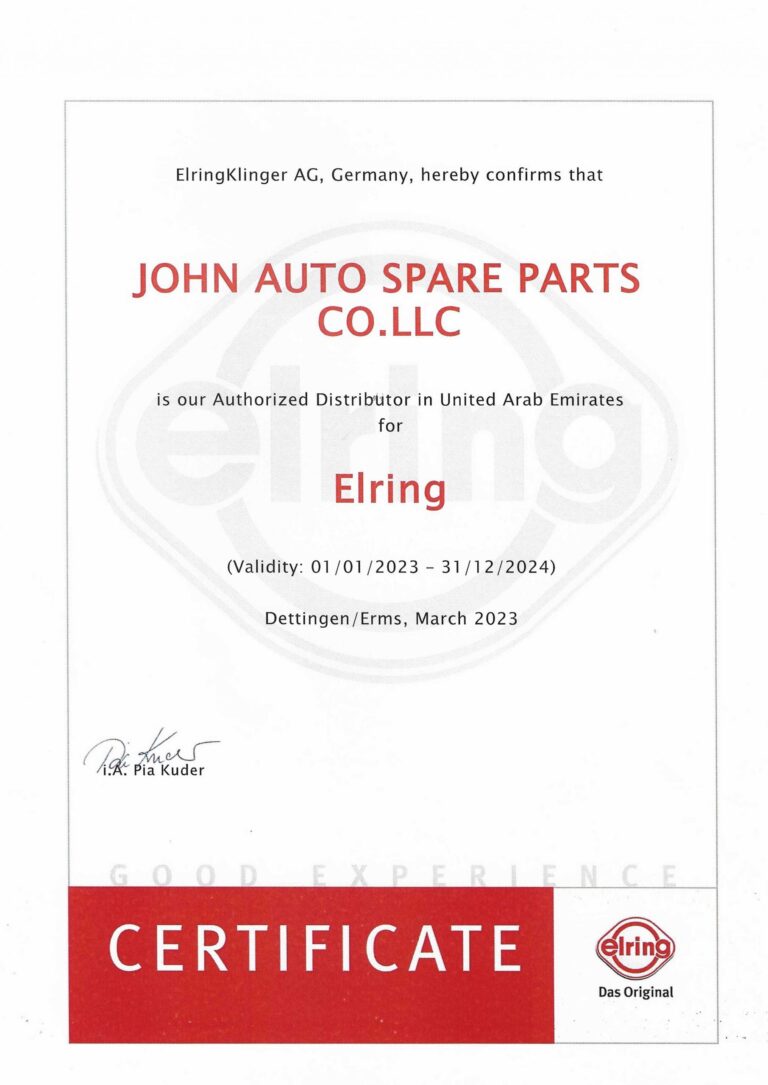 Elring Authorized Distributor in UAE