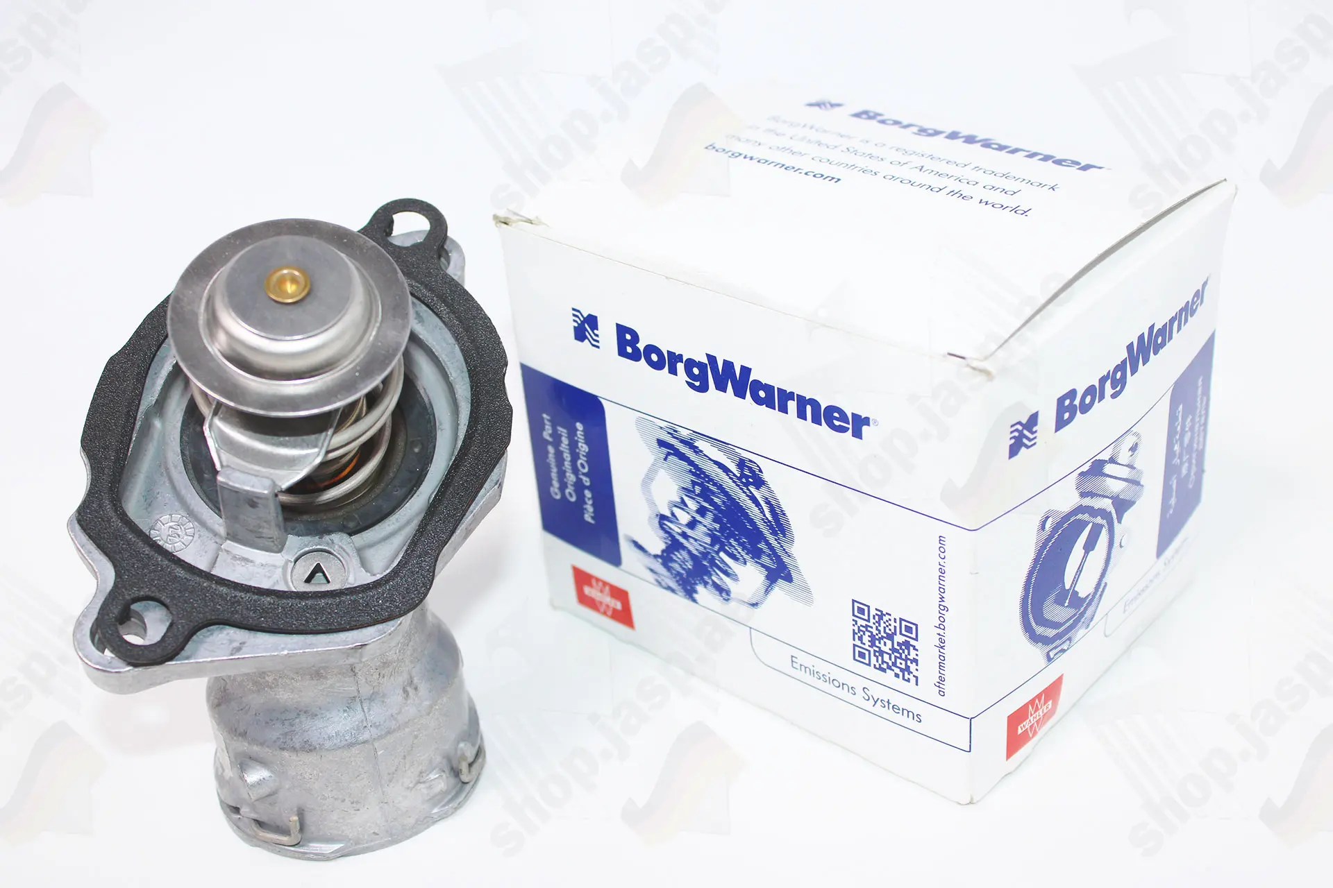 BorgWarner Engine Coolant Thermostat fits Mercedes-Benz 4833100D - Image 5