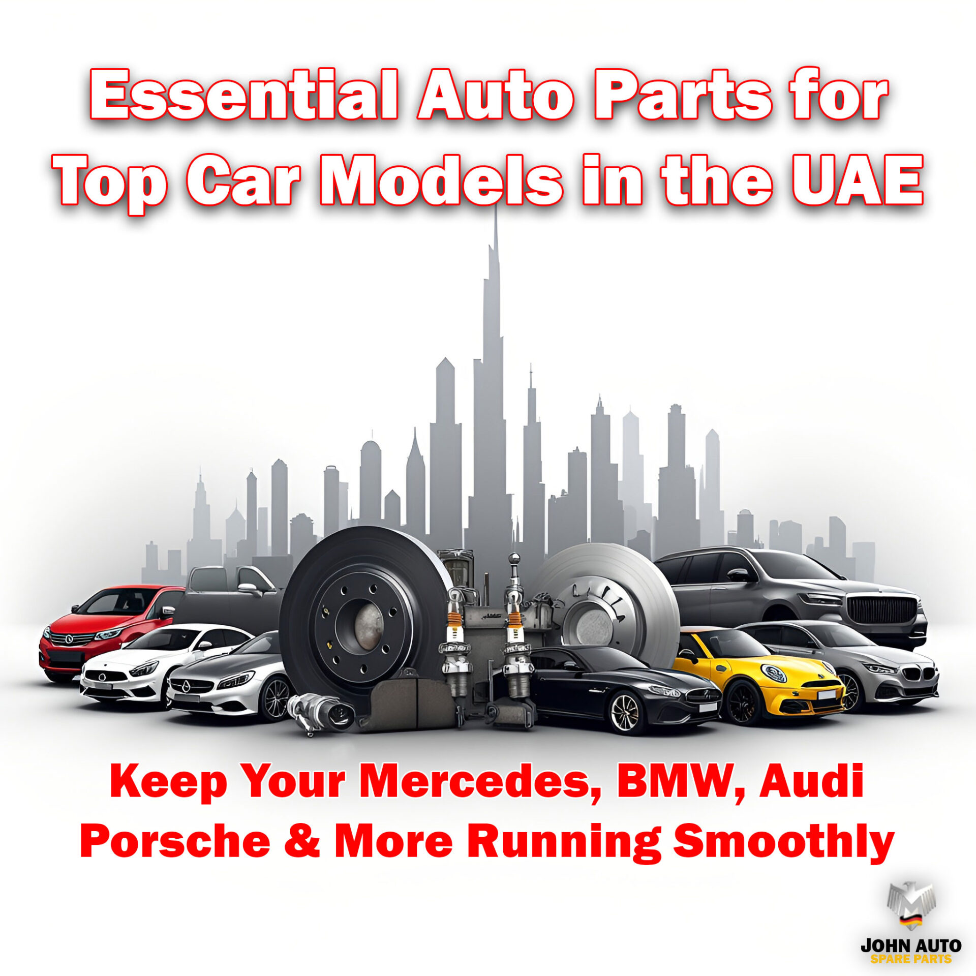 Essential Auto Parts for Top Car Models in the UAE
