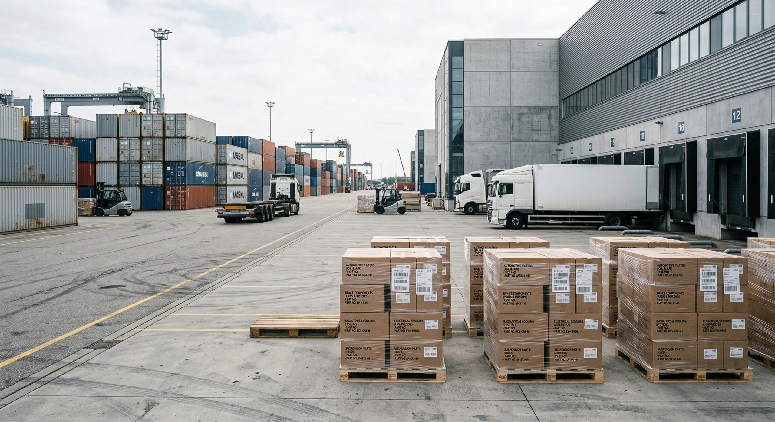 Auto parts supply chain and shipping costs in 2026