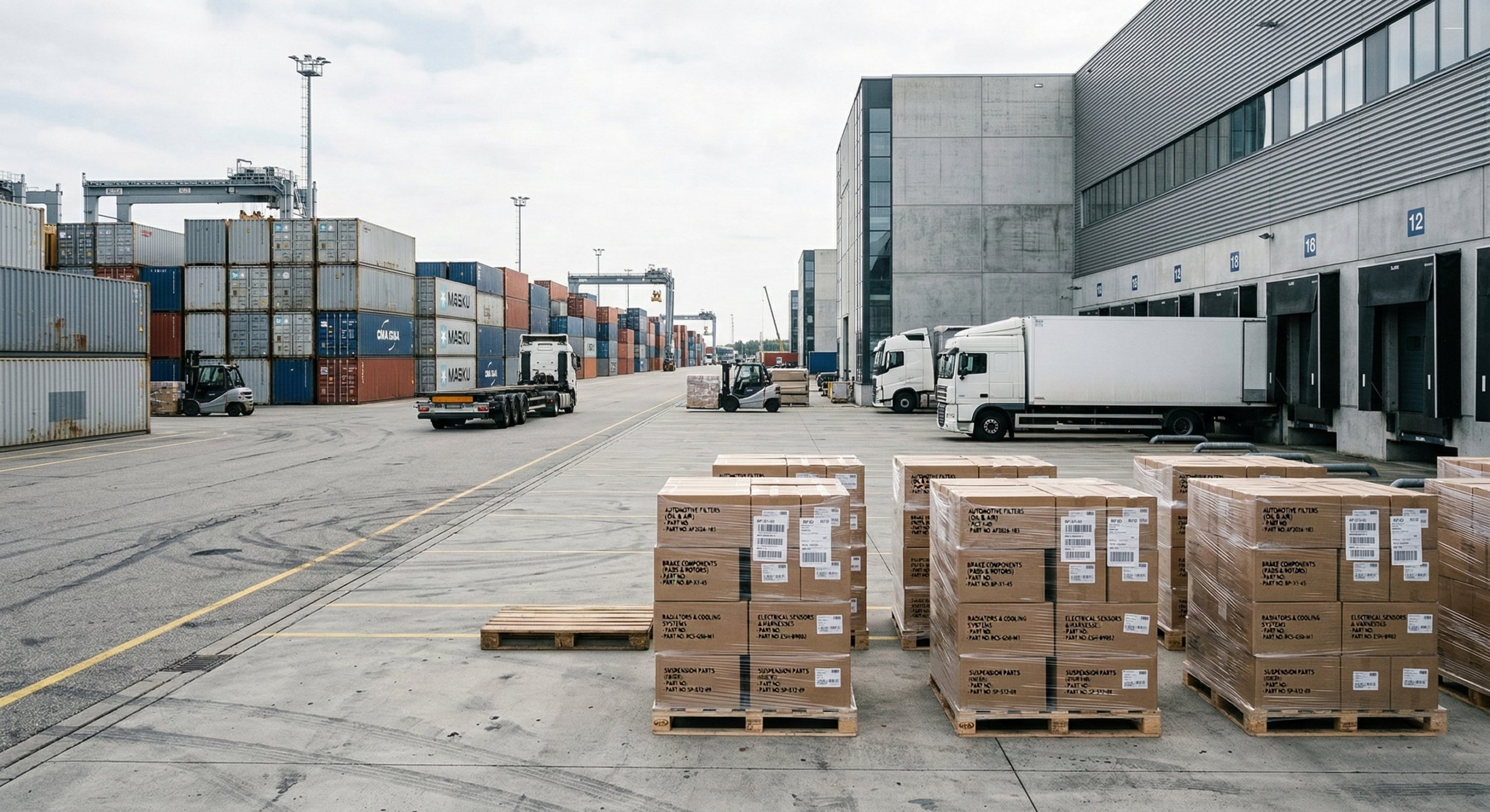 Auto parts supply chain and shipping costs in 2026